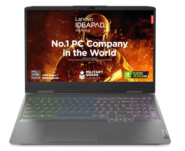 LAPTOP LENOVO NB IDEAPAD GAMING 3 RYZERN7 68000H thumbnail 3