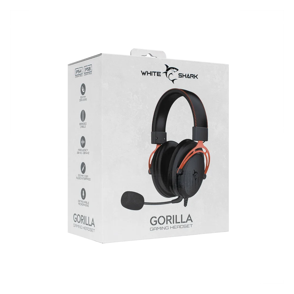 KUFJE WHITE SHARK GH-2341 3.5MM BLACK/RED 5