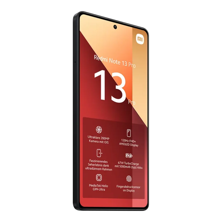 REDMI NOTE 13 PRO 8 256 GB MIDNIGHT BLACK thumbnail 5