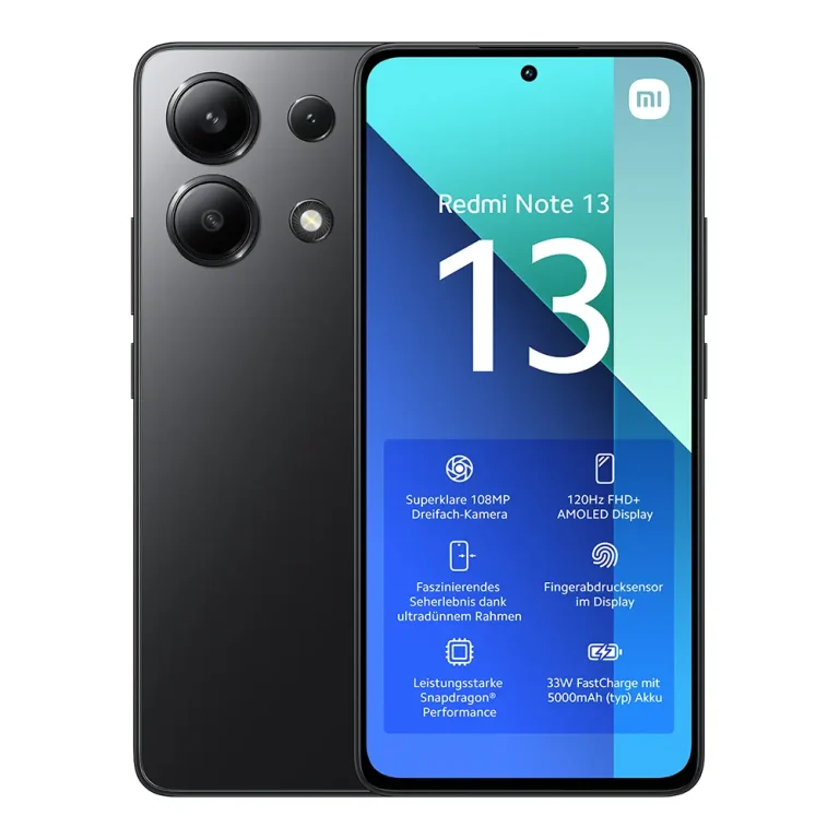 Redmi Note 13 8+256GB Midnight Black