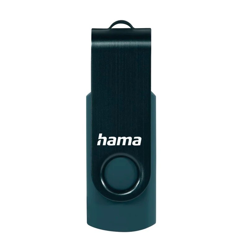 Usb Hama 64Gb Rotate Blue (182464)