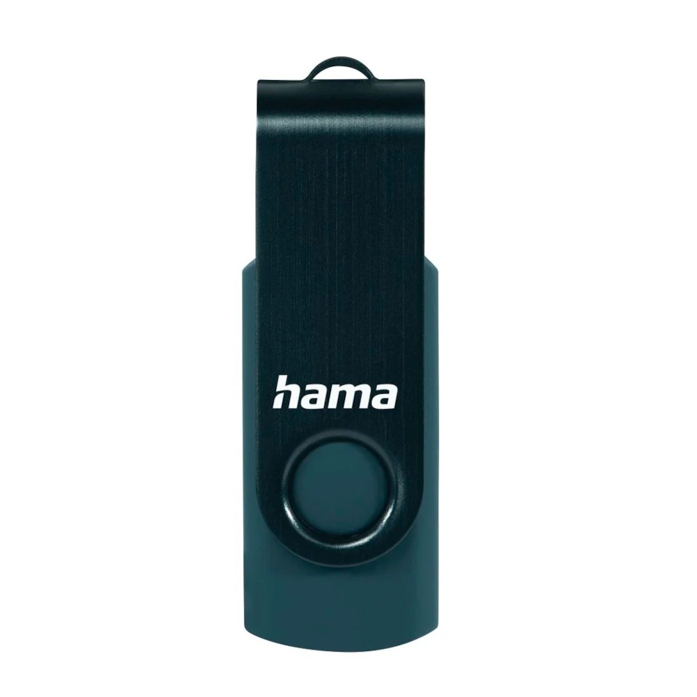 Usb Hama 128Gb Rotate Blue (182465) 2